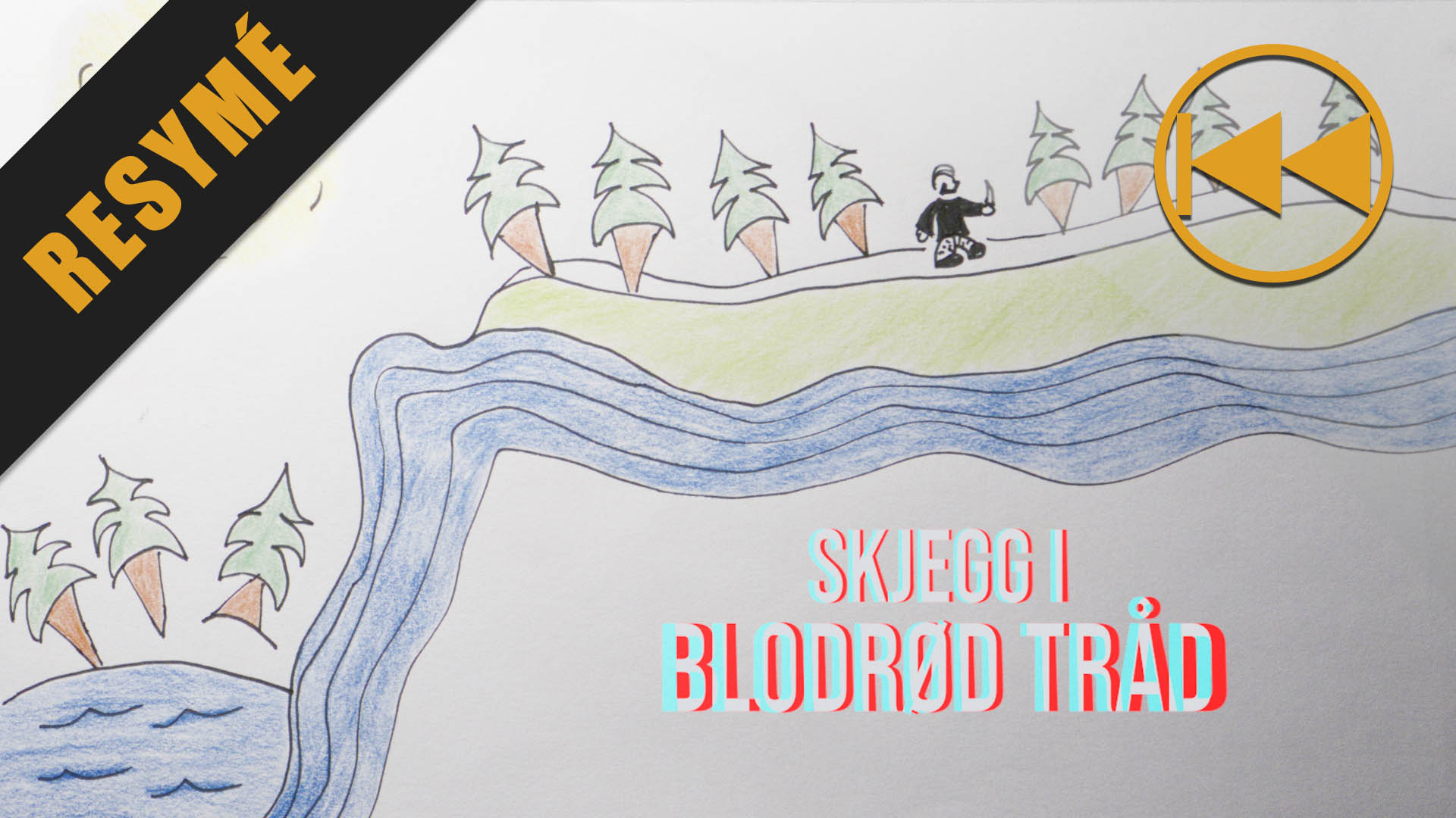 Skjegg i Blodrød tråd